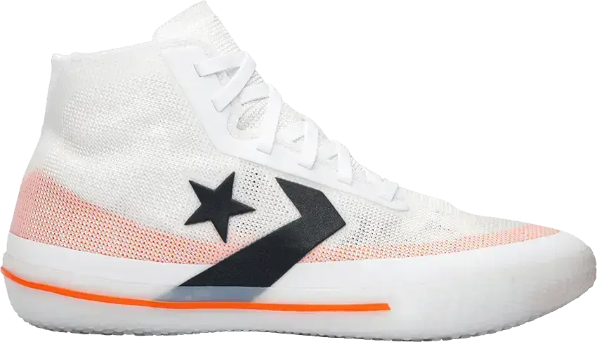  Converse All-Star Pro BB White Black Orange