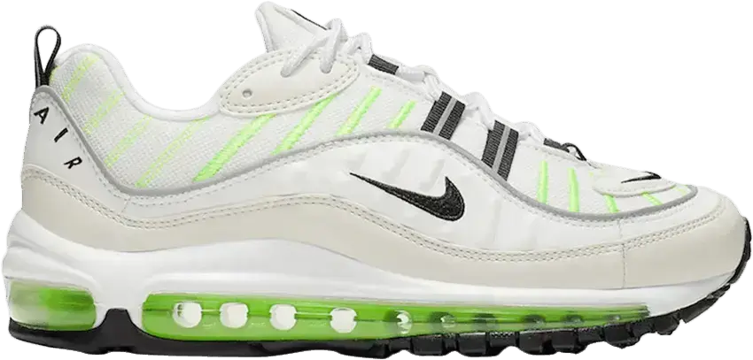  Nike Air Max 98 Phantom Electric Green (Women&#039;s)