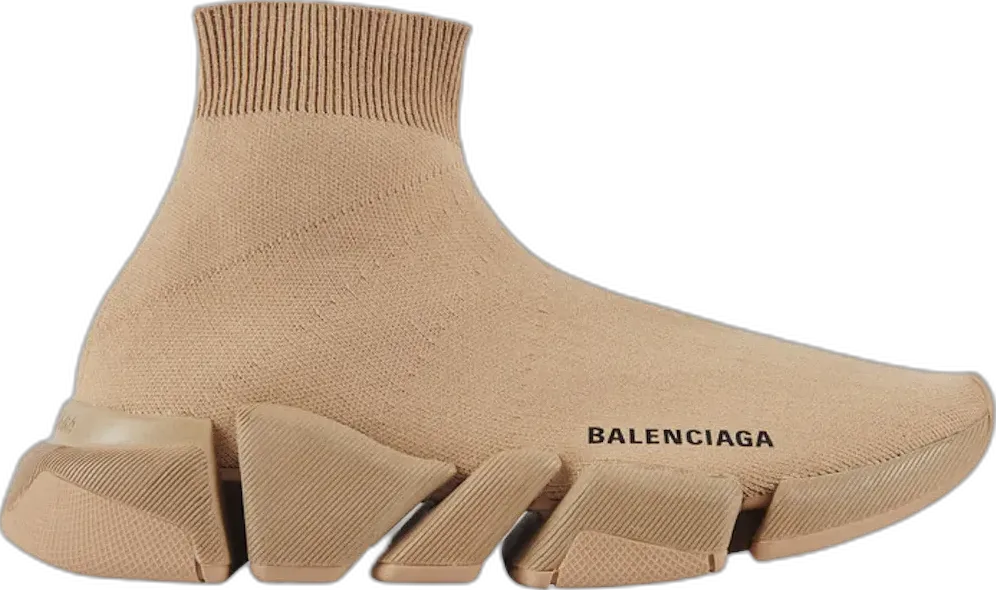  Balenciaga Speed 2.0 Beige (Women&#039;s)