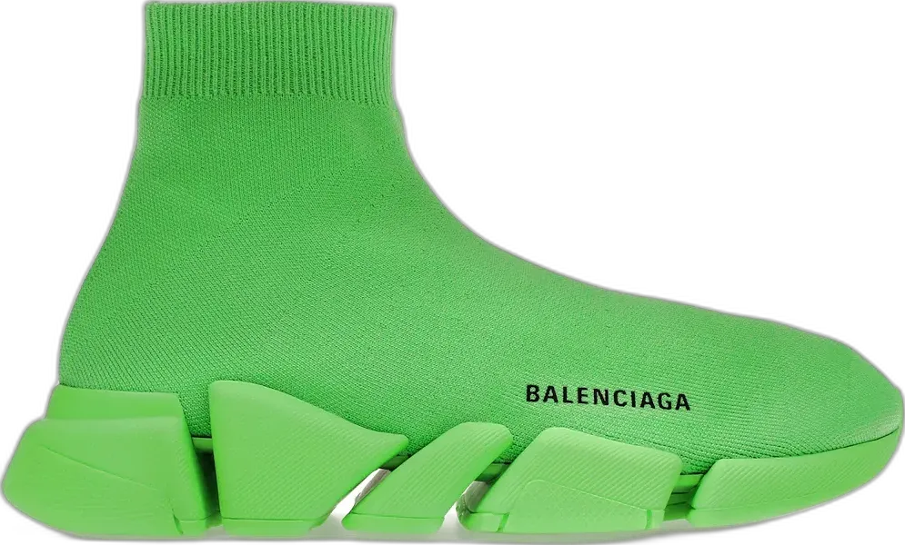  Balenciaga Speed 2.0 Fluo Green