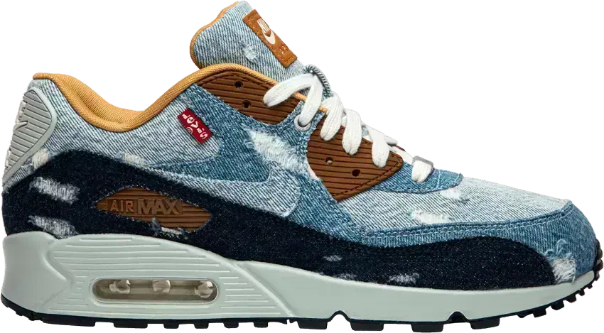  Levi&#039;s x Air Max 90 &#039;Nike By You&#039;