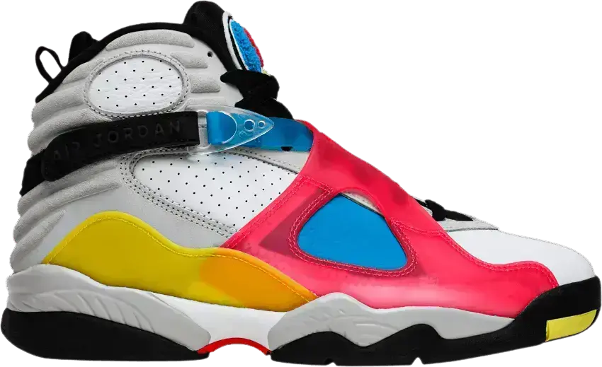  Jordan 8 SP Retro SE White Multicolor