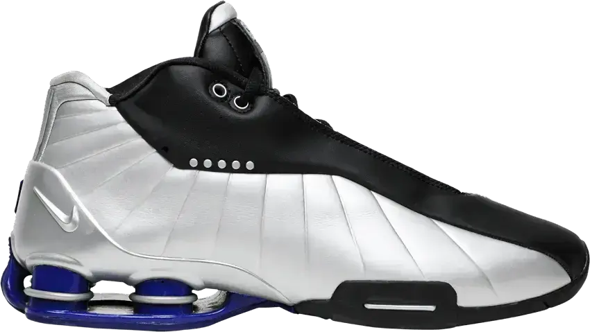  Nike Shox BB4 Black Silver Lapis