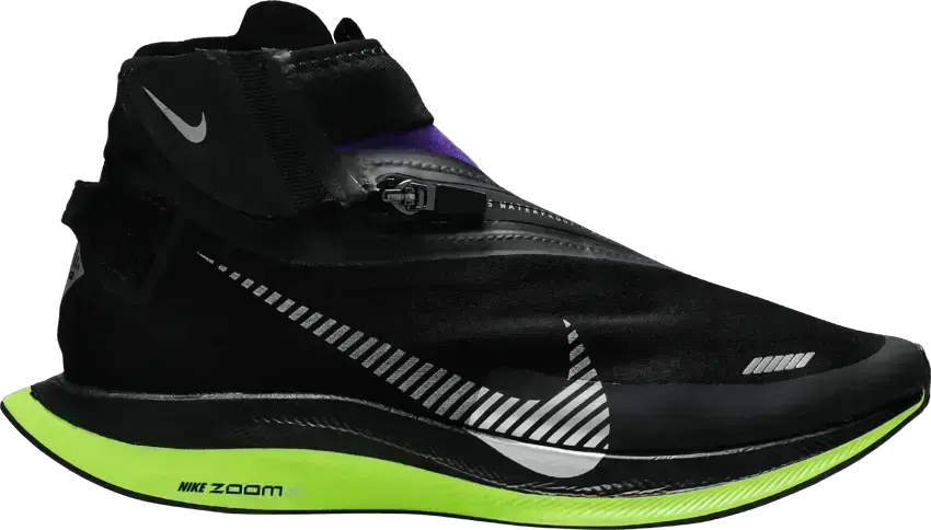  Nike Zoom Pegasus Turbo Shield Black Voltage Purple (Women&#039;s)