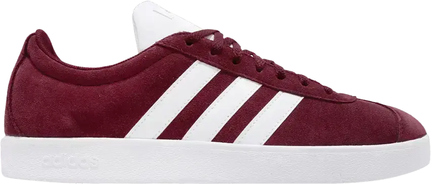  Adidas VL Court 2.0 &#039;Collegiate Burgundy&#039;