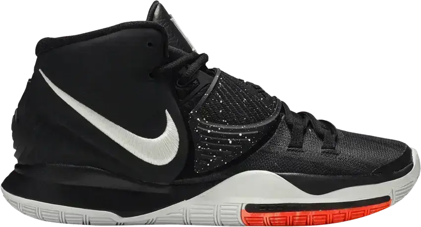  Nike Kyrie 6 &#039;Jet Black&#039; Sample