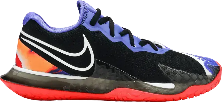  Nike Wmns Court Air Zoom Vapor Cage 4 &#039;Persian Violet Crimson&#039;