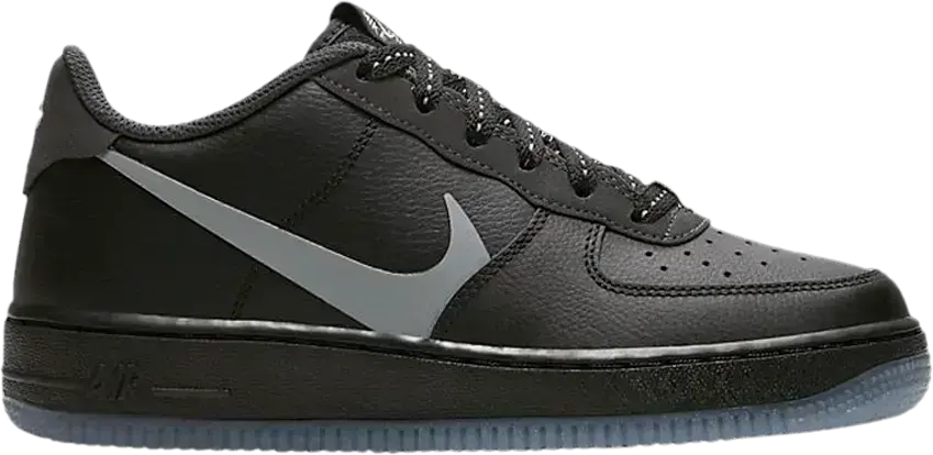  Nike Air Force 1 LV8 3 GS &#039;Black Silver Lilac&#039;