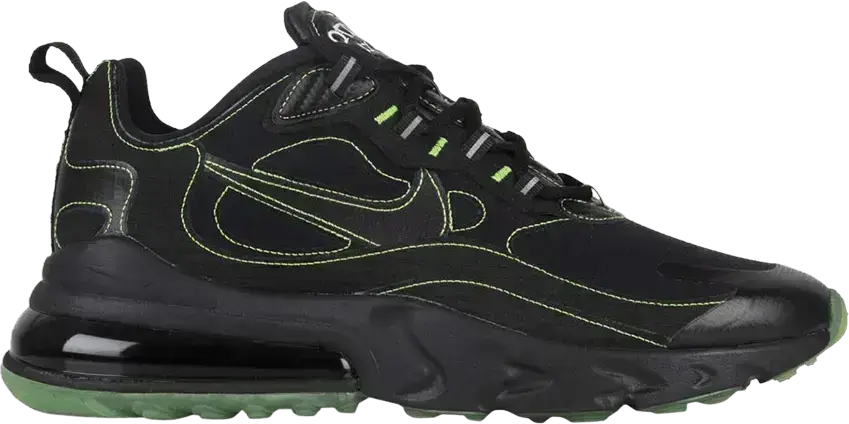  Nike Air Max 270 React Black Electric Green