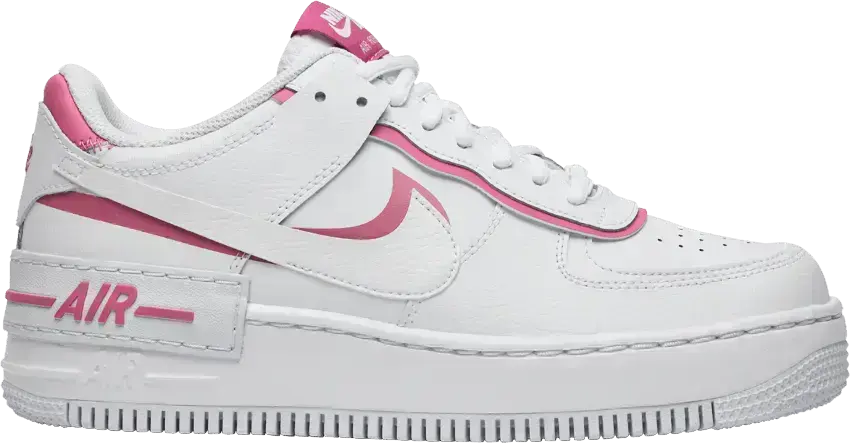  Nike Air Force 1 Low Shadow White Magic Flamingo (Women&#039;s)