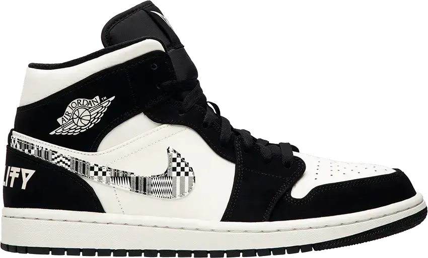  Jordan 1 Mid Equality (2019)