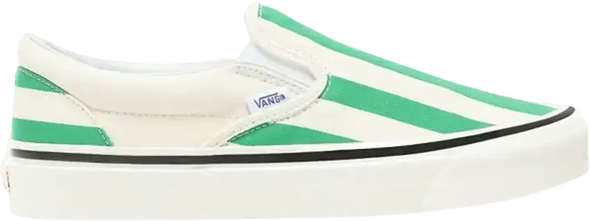  Vans Slip-On 98 DX &#039;Big Stripe - White Green&#039;