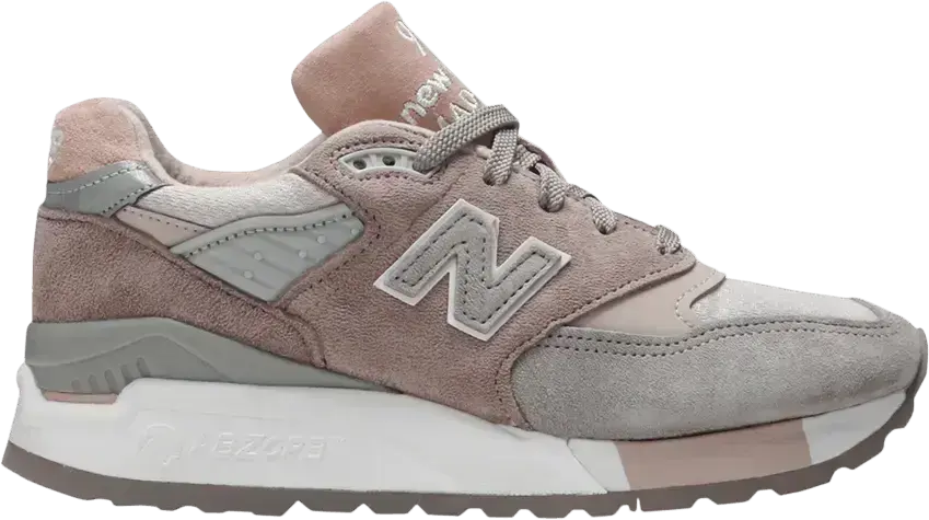  New Balance Wmns 998 Made in USA B &#039;Pink Grey&#039;