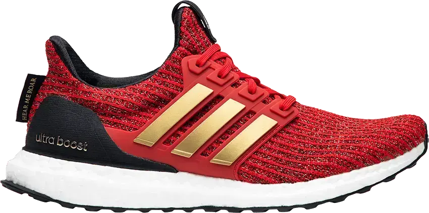 Adidas adidas Ultra Boost 4.0 Game of Thrones House Lannister (Women&#039;s)