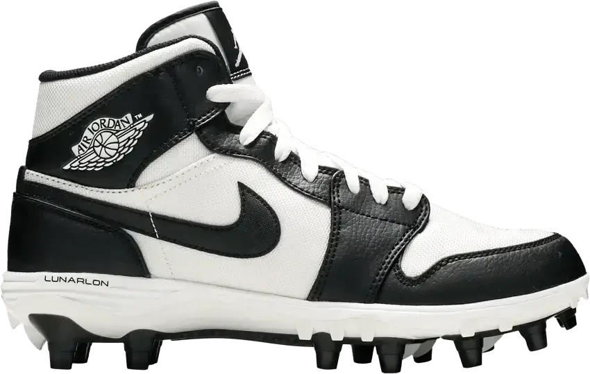  Jordan 1 TD Mid White Black