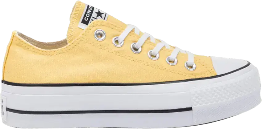  Converse Wmns Chuck Taylor All Star Lift Low &#039;Butter Yellow&#039;