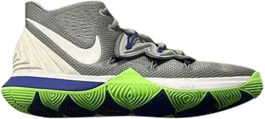 Nike Kyrie 5 BG &#039;Wolf Grey Lime&#039; Sample