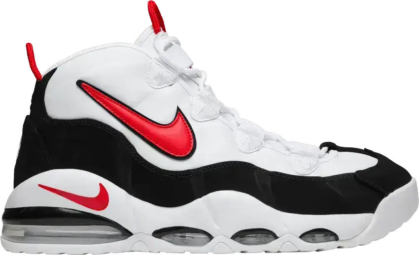  Nike Air Max Uptempo 95 White Red Black