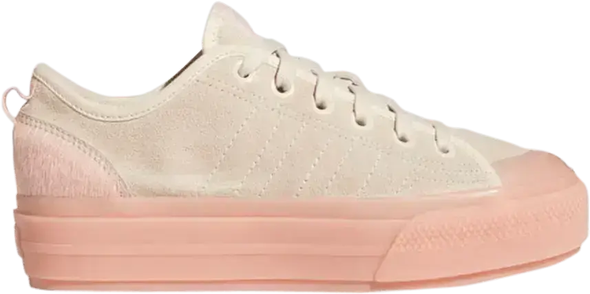  Adidas adidas Nizza RF Platform Low Vapour Pink (Women&#039;s)