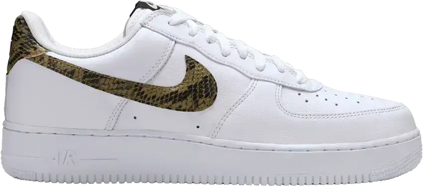  Nike Air Force 1 Low Retro Ivory Snake