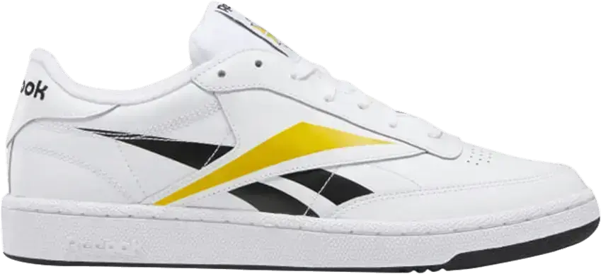  Reebok Club C Vector &#039;Black Toxic Yellow&#039;