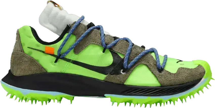  Nike Zoom Terra Kiger 5 OFF-WHITE Electric Green (Women&#039;s)