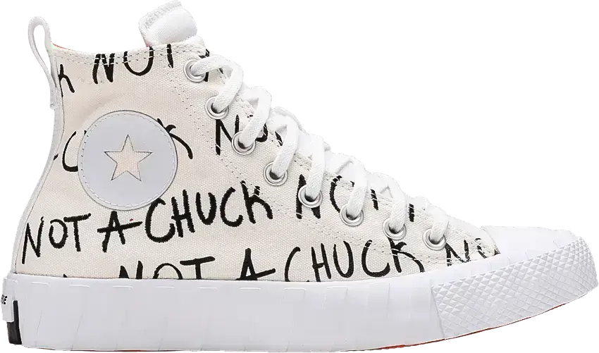  Converse UNT1TL3D Hi Not a Chuck White (GS)