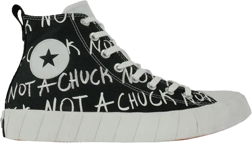  Converse UNT1TL3D  Hi Not a Chuck Black