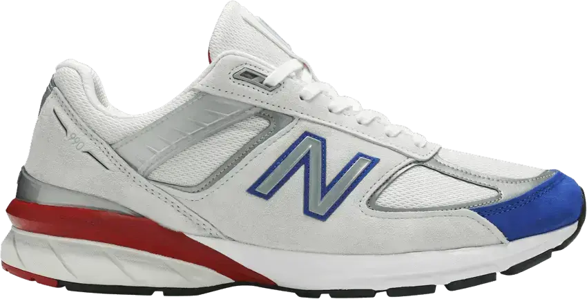  New Balance 990v5 Grey Royal Red