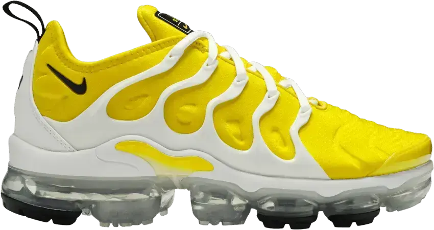  Nike Air VaporMax Plus Speed Yellow White (Women&#039;s)