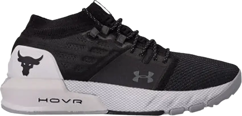  Under Armour Project Rock 2 Black White (Women&#039;s)