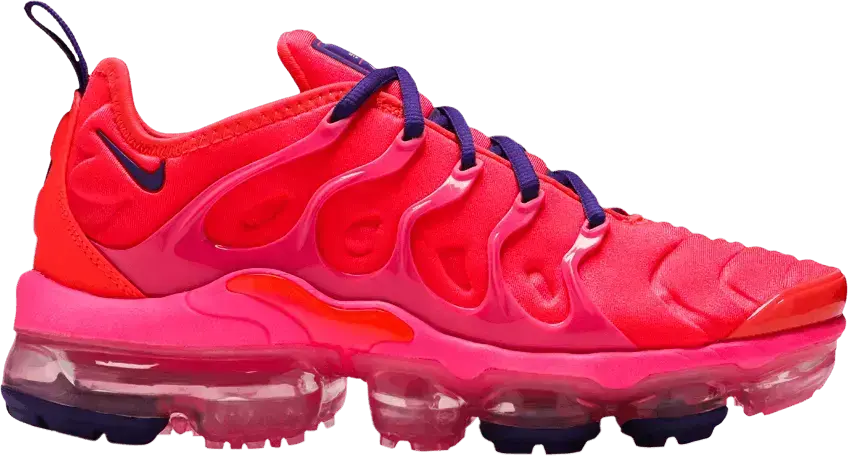 Nike Air VaporMax Plus Bright Crimson Pink Blast (Women&#039;s)
