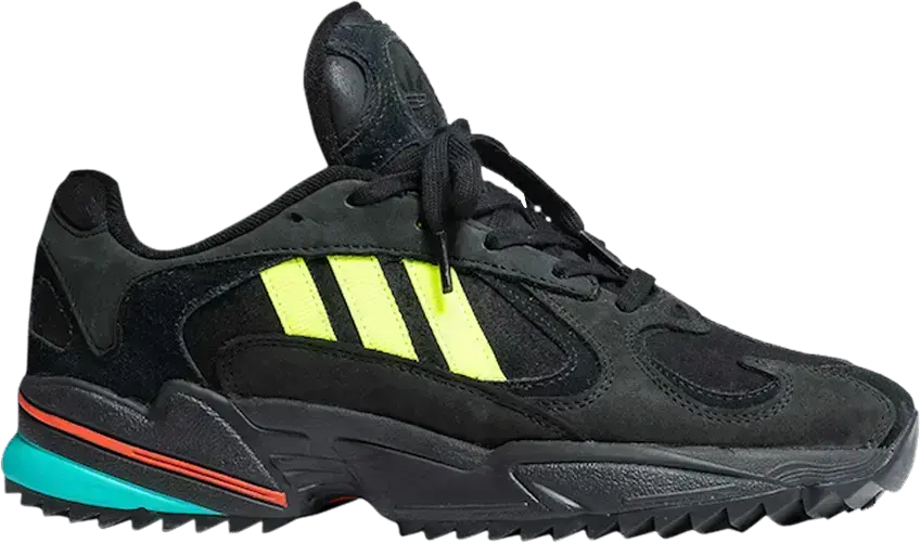  Adidas adidas Yung-1 Trail Core Black Solar Yellow