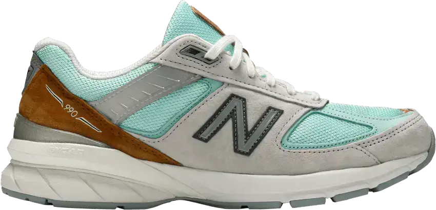  New Balance 990v5 Kawhi Leonard White Gold