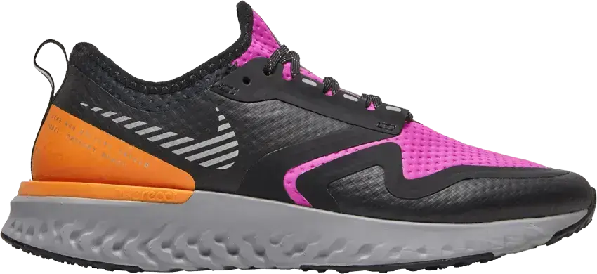  Nike Odyssey React 2 Shield Fire Pink Atmosphere Grey (Women&#039;s)