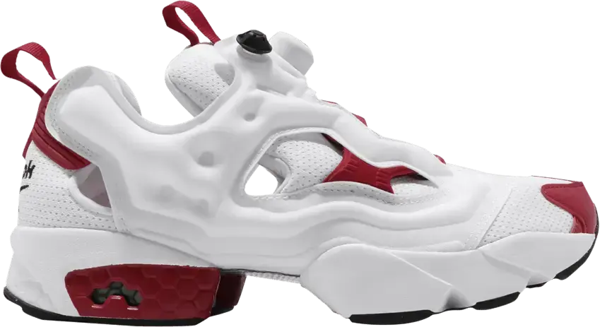  Reebok Instapump Fury White Excellent Red