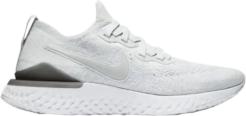  Nike Epic React Flyknit 2 Pure Platinum