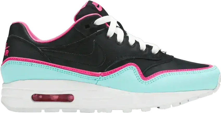  Nike Air Max 1 GS &#039;Double Layered - Aqua Fuchsia&#039;