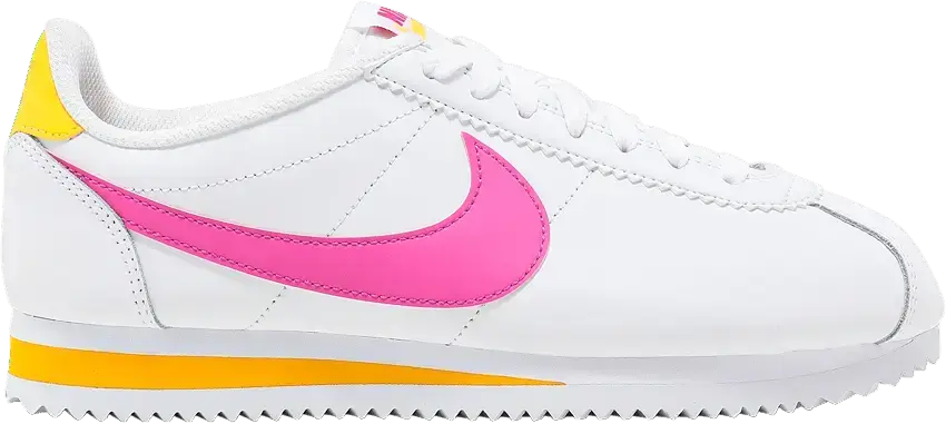  Nike Classic Cortez Leather Fuchsia (Women&#039;s)