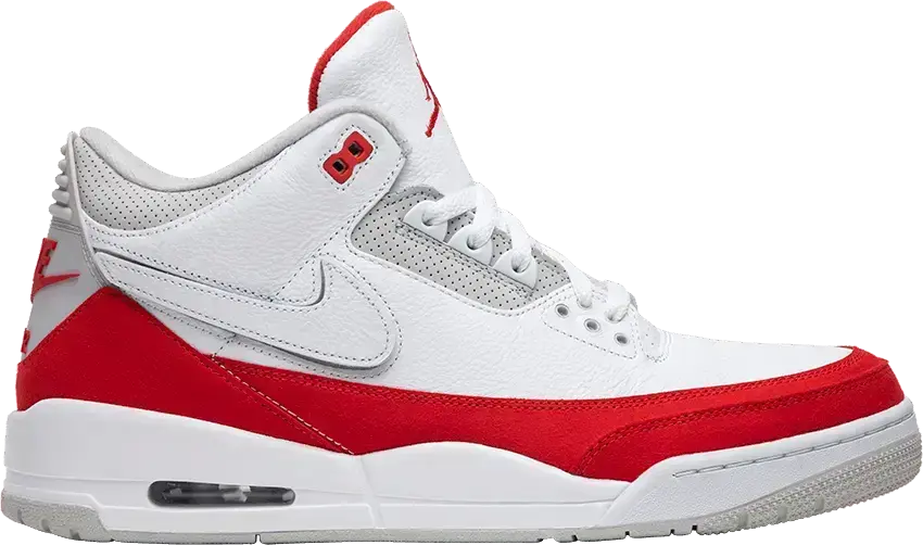  Jordan 3 Retro Tinker White University Red