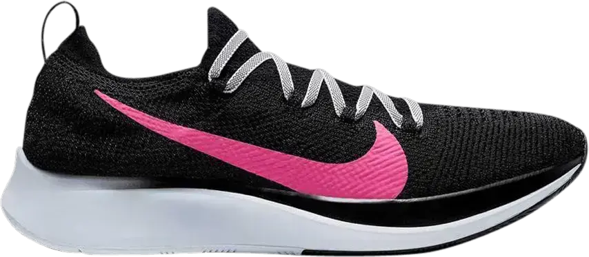  Nike Wmns Zoom Fly Flyknit &#039;Black Hyper Pink&#039;