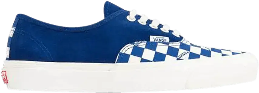  Vans OG Authentic LX &#039;True Blue Checkerboard Toe&#039;