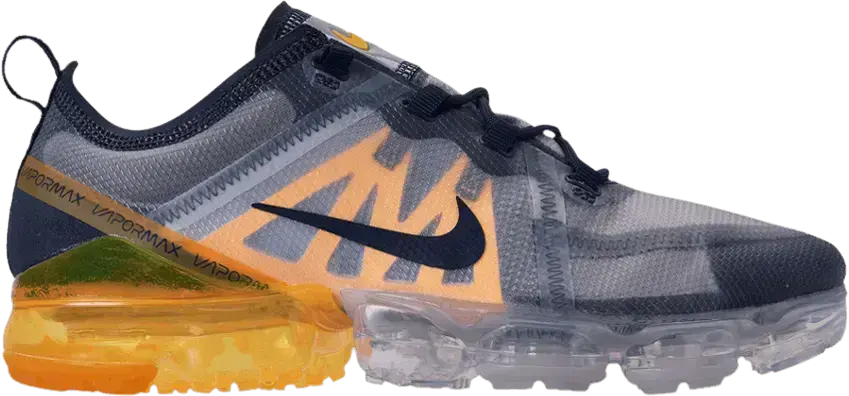  Nike Air VaporMax 2019 Midnight Navy Laser Orange