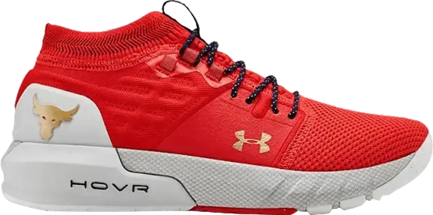  Under Armour Project Rock 2 Blood Orange Halo Grey (Women&#039;s)