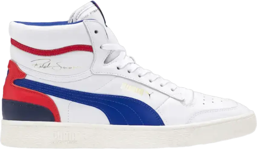  Puma Ralph Sampson Mid OG White Blue Red