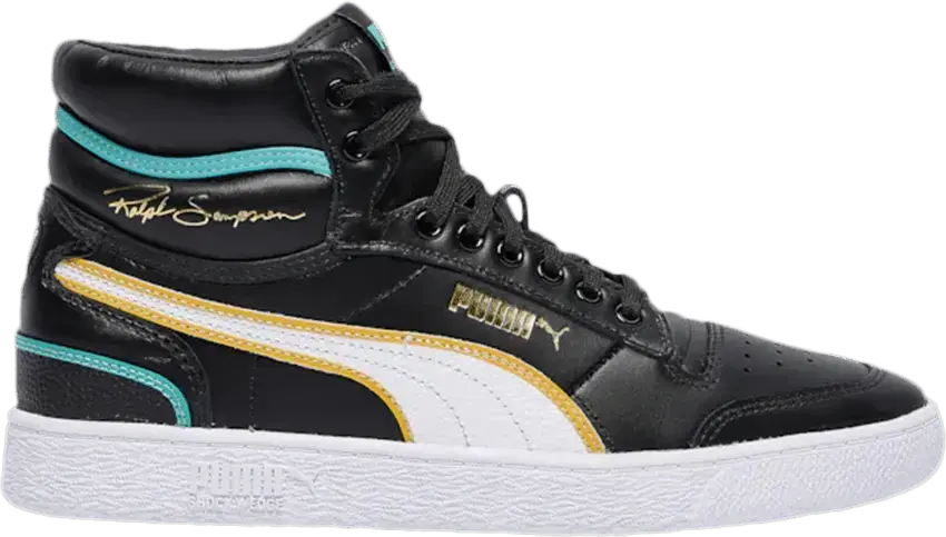  Puma Ralph Sampson Mid OG Black Teal