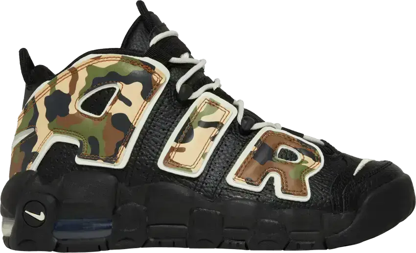  Nike Air More Uptempo 96 Camo (GS)