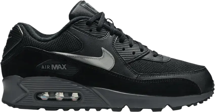  Nike Air Max 90 Essential Black Silver