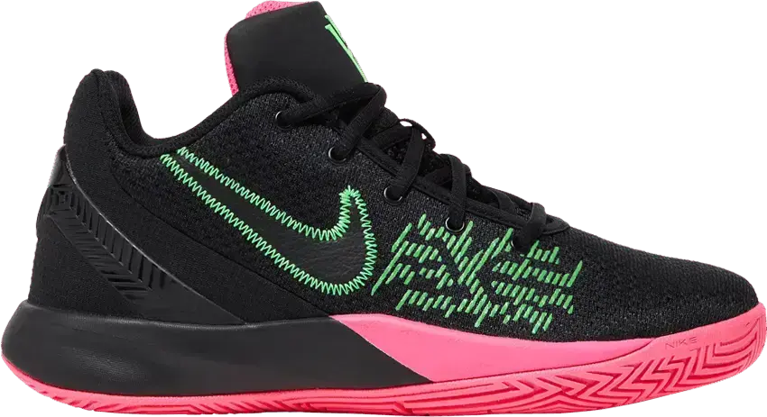  Nike Kyrie Flytrap 2 GS &#039;Black Hyper Pink&#039;