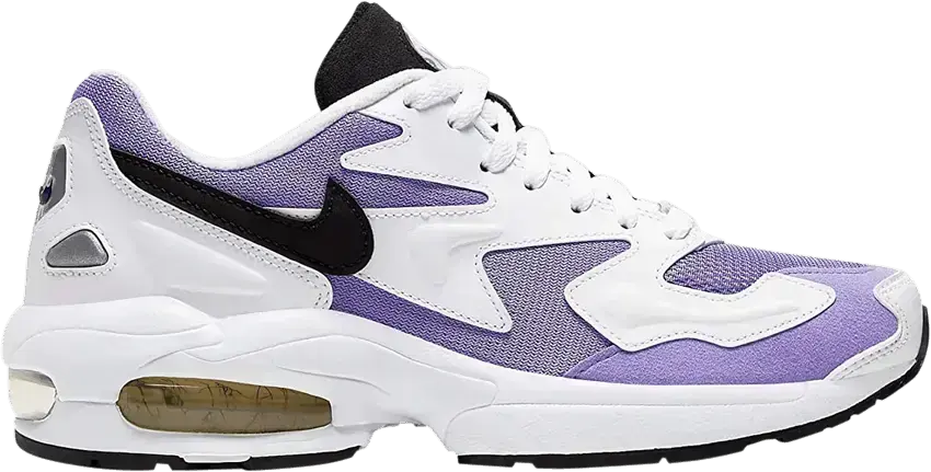  Nike Air Max 2 Light White Purple (Women&#039;s)